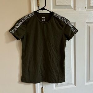 Army Green Michael Kors T-shirt